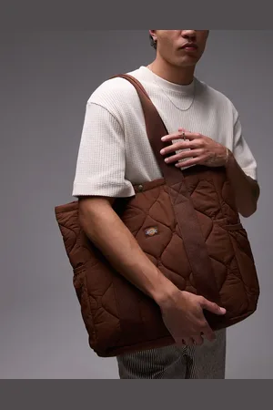 Dickies Thorsby quilted tote bag in cappuccino
