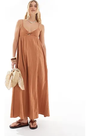 Billabong Modern Love maxi dress in -Orange