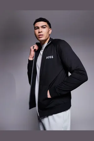 HUGO BOSS Authentic full zip sweat jacket regular fit in