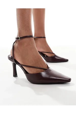 Pull&Bear Pointed toe heels in -Red