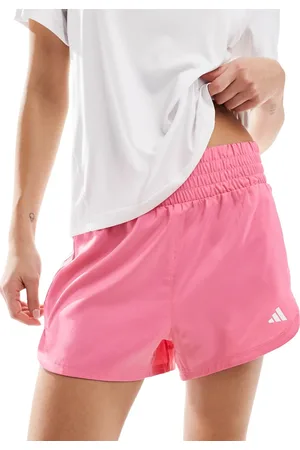 adidas Adidas Training high waist Pacer shorts in