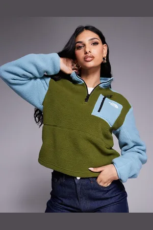 The North Face Yumiori 1/4 zip fleece in -Green
