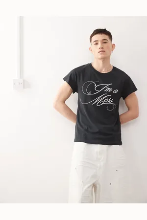 Cheap Monday X Landon Barker boxy fit t-shirt with back print in