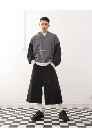 Cheap Monday X Landon Barker Dunno jorts in black