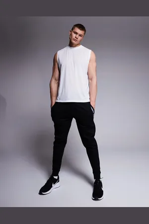 HUGO BOSS Authentic stripe logo trackies in