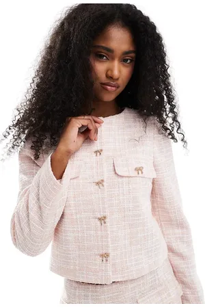 Miss Selfridge Tailored jacket in light (part of a set)