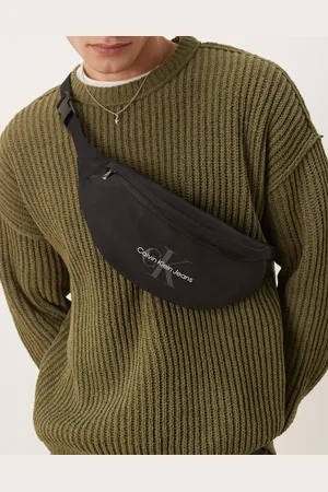 Calvin Klein Logo bumbag in black