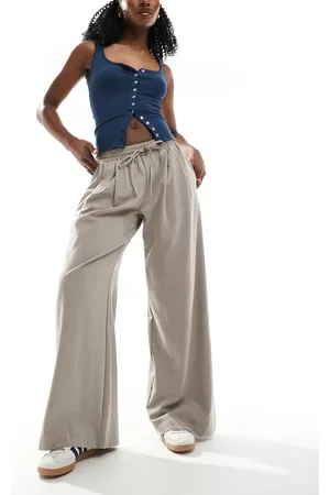 Cotton On Cotton On Luis pull on suiting pants in -Neutral