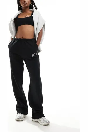 The Couture Club CTRE varsity wide leg trackies in