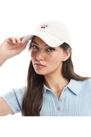 Accessorize Twill cotton Mon Cheri baseball cap in -White