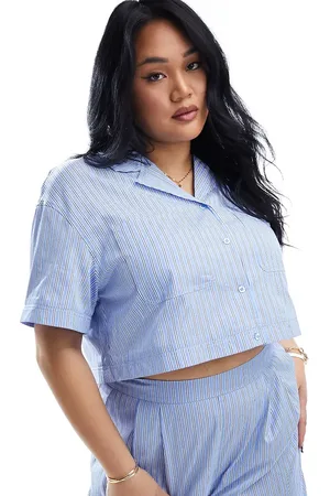Extro & Vert Plus Short sleeve cropped shirt in (part of a set)