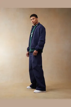 ASOS Super baggy nylon pull on pants in (part of a set)