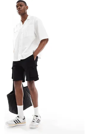 Bershka Cargo pocket shorts in