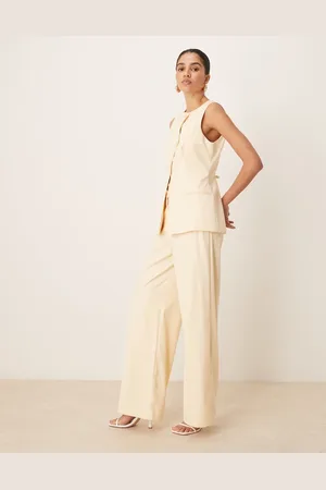 Six Stories Tailored pants in (part of a set)-Yellow