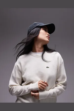 Lacoste Knit jumper in -Neutral