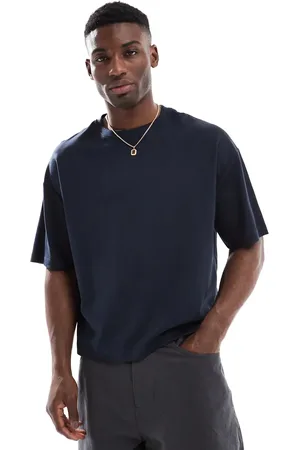 Pull&Bear Interlock boxy t-shirt in