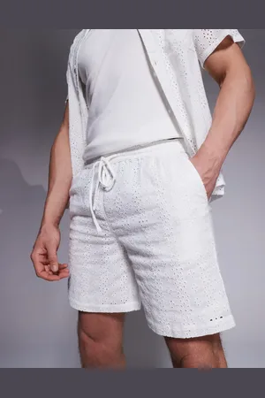 South Beach Broderie beach shorts in (part of a set)