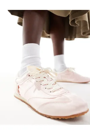 Stradivarius Sneakers in satin
