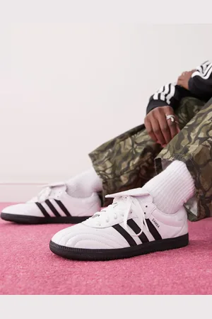 adidas Samba LT patent leather sneakers in and black