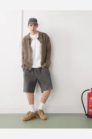 COLLUSION Tailored longline shorts in -Multi