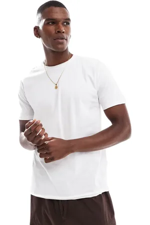 Brave Soul Short sleeve t-shirt with raw hem in