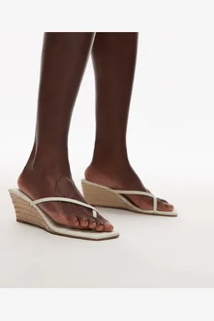 Topshop Hannah wedge heels in