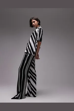 SNDYS Wide leg pants in (part of a set)-Multi