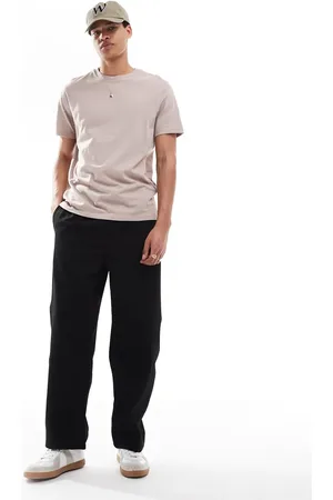 Bershka Side panel track pants in