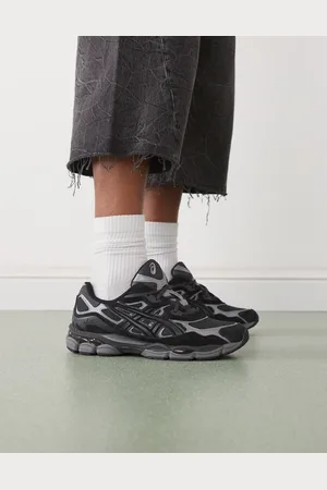 Asics Gel-NYC sneakers in graphite and black