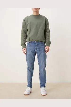 Calvin Klein Dad jeans in mid wash-Blue