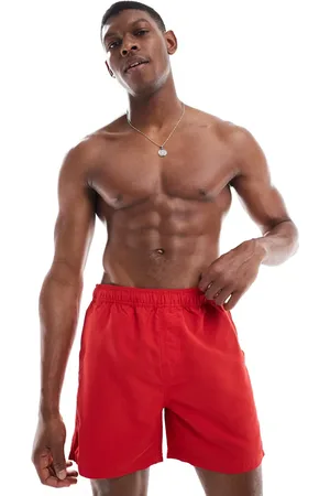 French Connection French Connection classic logo swim trunks in red