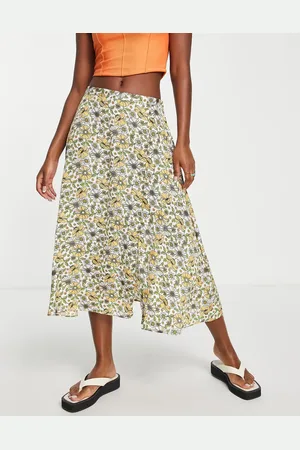 JDY Midi skirt in print-Multi