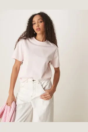 Gina Tricot Short sleeve t-shirt in pink