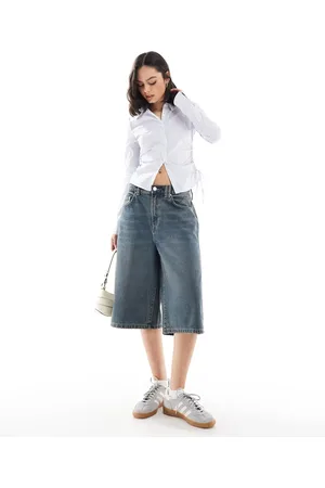 Cotton On Cotton On 90s long denim shorts in