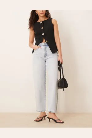 Gina Tricot Barrel leg jeans in