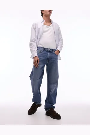 ARKET Ocean loose straight leg jeans in