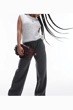 Topshop Basic button down trackies in -Grey