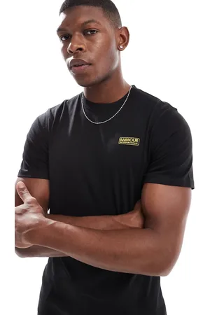Barbour Logo t-shirt slim fit in black