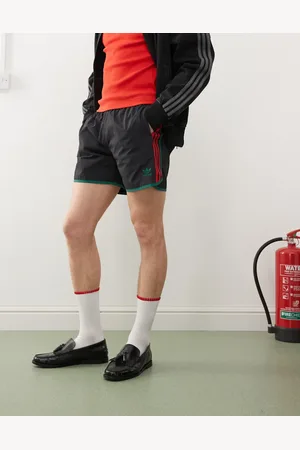 adidas Sprinter shorts in and red