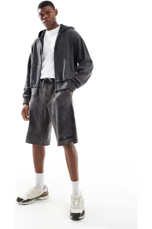 Bershka Washed shorts in (part of a set)