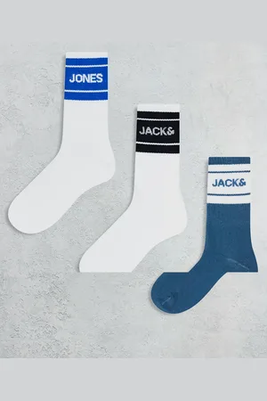 JACK & JONES 3 pack sports socks in multi