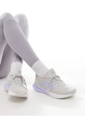 adidas Adidas Running Runfalcon 5 trainers in grey and -Purple