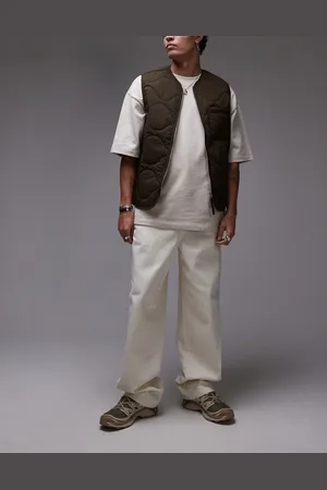 Dickies Madison loose fit denim jeans in -White