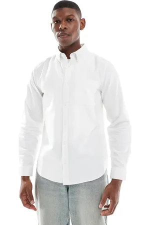New Look Long sleeve oxford shirt in