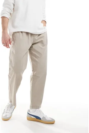 Pull&Bear Straight leg pants in beige