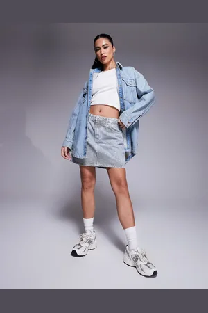 Hugo Blue Denim skirt in blue