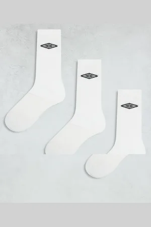 Umbro 3 pack crew socks in