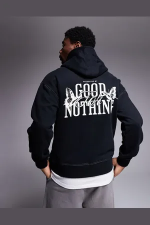 Good For Nothing Hoodie with back print in