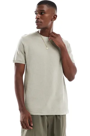 Brave Soul Knitted t-shirt in light