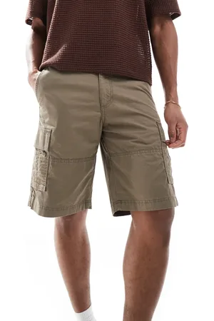 JACK & JONES Loose fit cargo shorts in brown